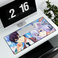 Load image into Gallery viewer, Hand Shakers Mouse Pad (Desk Mat) With Laptop