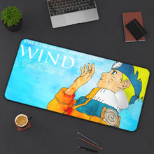 Load image into Gallery viewer, Naruto Wind Mouse Pad (Desk Mat) On Desk