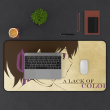 Load image into Gallery viewer, Darker Than Black Yin Mouse Pad (Desk Mat) With Laptop