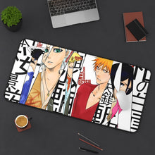 Load image into Gallery viewer, Bleach Ichigo Kurosaki, Rukia Kuchiki Mouse Pad (Desk Mat) On Desk