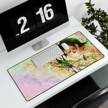 Load image into Gallery viewer, Monochrome Mouse Pad (Desk Mat) With Laptop