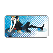 Load image into Gallery viewer, Durarara!! Izaya Orihara, Shizuo Heiwajima Mouse Pad (Desk Mat)