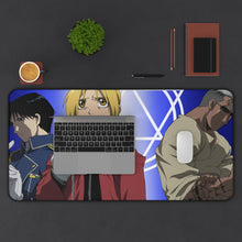 Load image into Gallery viewer, Full Metal Alchemist Mouse Pad (Desk Mat) With Laptop