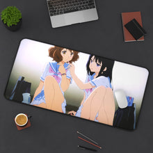 Load image into Gallery viewer, Sound! Euphonium Kumiko Oumae, Reina Kousaka Mouse Pad (Desk Mat) On Desk