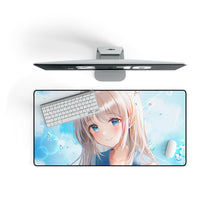 Load image into Gallery viewer, Anime Girl Mouse Pad (Desk Mat) On Desk