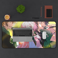 Load image into Gallery viewer, Hypnosis Mic Mouse Pad (Desk Mat) With Laptop