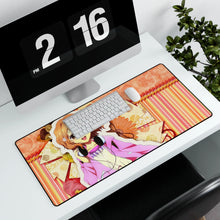 Load image into Gallery viewer, Hanasaku Iroha Mouse Pad (Desk Mat) With Laptop