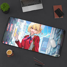 Load image into Gallery viewer, Lycoris Recoil Chisato Nishikigi Mouse Pad (Desk Mat) On Desk