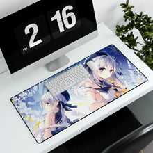 Load image into Gallery viewer, Anime Girl Mouse Pad (Desk Mat) With Laptop