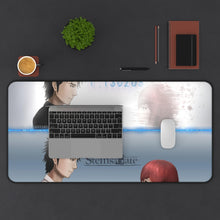 Load image into Gallery viewer, Steins;Gate Kurisu Makise Mouse Pad (Desk Mat) With Laptop