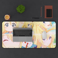 Load image into Gallery viewer, Nisekoi Chitoge Kirisaki Mouse Pad (Desk Mat) With Laptop