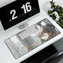 Load image into Gallery viewer, Anime Girl Mouse Pad (Desk Mat) With Laptop