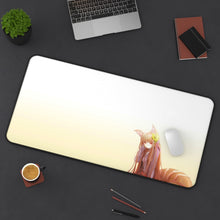 Load image into Gallery viewer, Spice And Wolf Mouse Pad (Desk Mat) On Desk