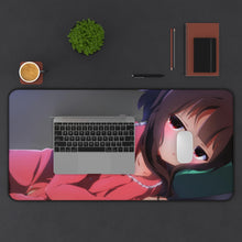 Load image into Gallery viewer, Megumin Pajamas Mouse Pad (Desk Mat) With Laptop