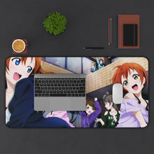 Load image into Gallery viewer, Love Live! Kotori Minami, Honoka Kousaka, Rin Hoshizora, Eri Ayase, Hanayo Koizumi Mouse Pad (Desk Mat) With Laptop