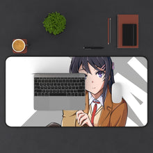 Load image into Gallery viewer, Rascal Does Not Dream Of Bunny Girl Senpai Mouse Pad (Desk Mat) With Laptop