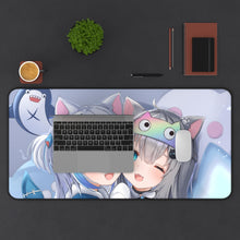 Load image into Gallery viewer, Virtual Youtuber Mouse Pad (Desk Mat) With Laptop