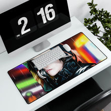 Load image into Gallery viewer, Tokyo Ghoul Ken Kaneki Mouse Pad (Desk Mat) With Laptop
