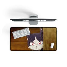 Load image into Gallery viewer, My Roommate is a Cat Mouse Pad (Desk Mat) On Desk