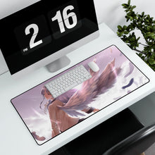 Load image into Gallery viewer, Angel Beats! Kanade Tachibana Mouse Pad (Desk Mat) With Laptop