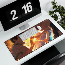 Load image into Gallery viewer, Your Name. Mouse Pad (Desk Mat) With Laptop