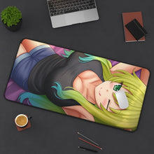 Load image into Gallery viewer, Miss Kobayashi's Dragon Maid Kobayashi San Chi No Maid Dragon, Quetzalcoatl Mouse Pad (Desk Mat) On Desk