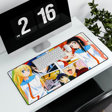 Load image into Gallery viewer, Nisekoi Chitoge Kirisaki, Kosaki Onodera, Seishirou Tsugumi, Marika Tachibana, Shuu Maiko Mouse Pad (Desk Mat) With Laptop