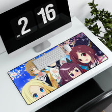 Load image into Gallery viewer, Hanayamata Mouse Pad (Desk Mat) With Laptop