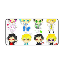Load image into Gallery viewer, Durarara!! Izaya Orihara, Shizuo Heiwajima Mouse Pad (Desk Mat)