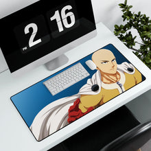 Load image into Gallery viewer, Anime One-Punch Man Mouse Pad (Desk Mat) With Laptop