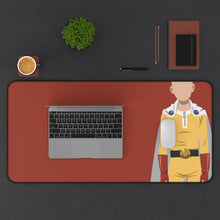 Load image into Gallery viewer, Saitama Mouse Pad (Desk Mat) With Laptop