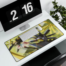 Load image into Gallery viewer, Magical Girl Lyrical Nanoha Strikers Mouse Pad (Desk Mat) With Laptop