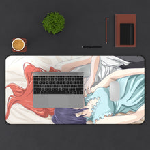Load image into Gallery viewer, Kuzu No Honkai Hanabi Yasuraoka, Sanae Ebato Mouse Pad (Desk Mat) With Laptop