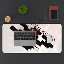 Load image into Gallery viewer, Accel World Kuroyukihime Mouse Pad (Desk Mat) With Laptop