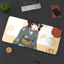 Load image into Gallery viewer, Monogatari (Series) Mouse Pad (Desk Mat) On Desk