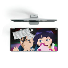 Load image into Gallery viewer, Himawari and Kawaki: bedtime Mouse Pad (Desk Mat)