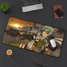 Load image into Gallery viewer, Sword Art Online II Mouse Pad (Desk Mat) On Desk