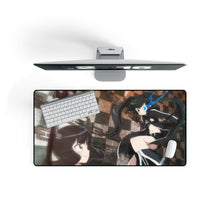 Load image into Gallery viewer, Black Rock Shooter Mouse Pad (Desk Mat)