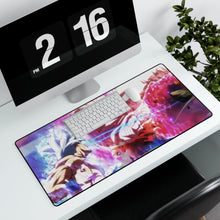 Load image into Gallery viewer, Son Gokû Ultra Instinct vs Jiren Mouse Pad (Desk Mat) With Laptop