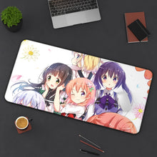 Load image into Gallery viewer, Is The Order A Rabbit? Mouse Pad (Desk Mat) On Desk