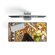 Load image into Gallery viewer, Fairy Tail Lucy Heartfilia Mouse Pad (Desk Mat) On Desk