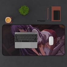 Load image into Gallery viewer, Kyou Fujibayashi Mouse Pad (Desk Mat) With Laptop