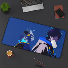 Load image into Gallery viewer, Black Clover Asta, Yuno Mouse Pad (Desk Mat) On Desk