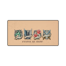 Load image into Gallery viewer, Anime Attack On Titan Mouse Pad (Desk Mat)