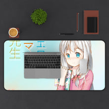 Load image into Gallery viewer, EroManga-Sensei Mouse Pad (Desk Mat) With Laptop