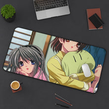Load image into Gallery viewer, Clannad Nagisa Furukawa, Tomoyo Sakagami Mouse Pad (Desk Mat) On Desk