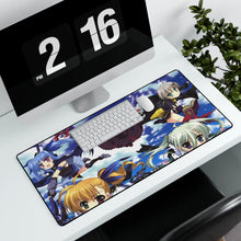 Load image into Gallery viewer, Magical Girl Lyrical Nanoha Mouse Pad (Desk Mat) With Laptop