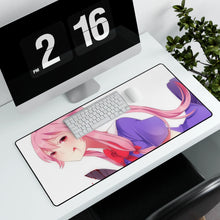 Load image into Gallery viewer, Mirai Nikki Yuno Gasai Mouse Pad (Desk Mat) With Laptop