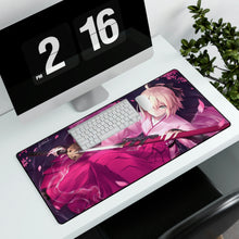 Load image into Gallery viewer, Anime, Girl, Katana, Mouse Pad (Desk Mat)