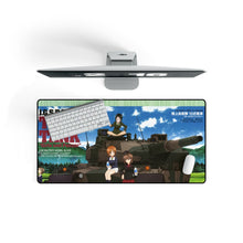Load image into Gallery viewer, Girls und Panzer Mouse Pad (Desk Mat) On Desk